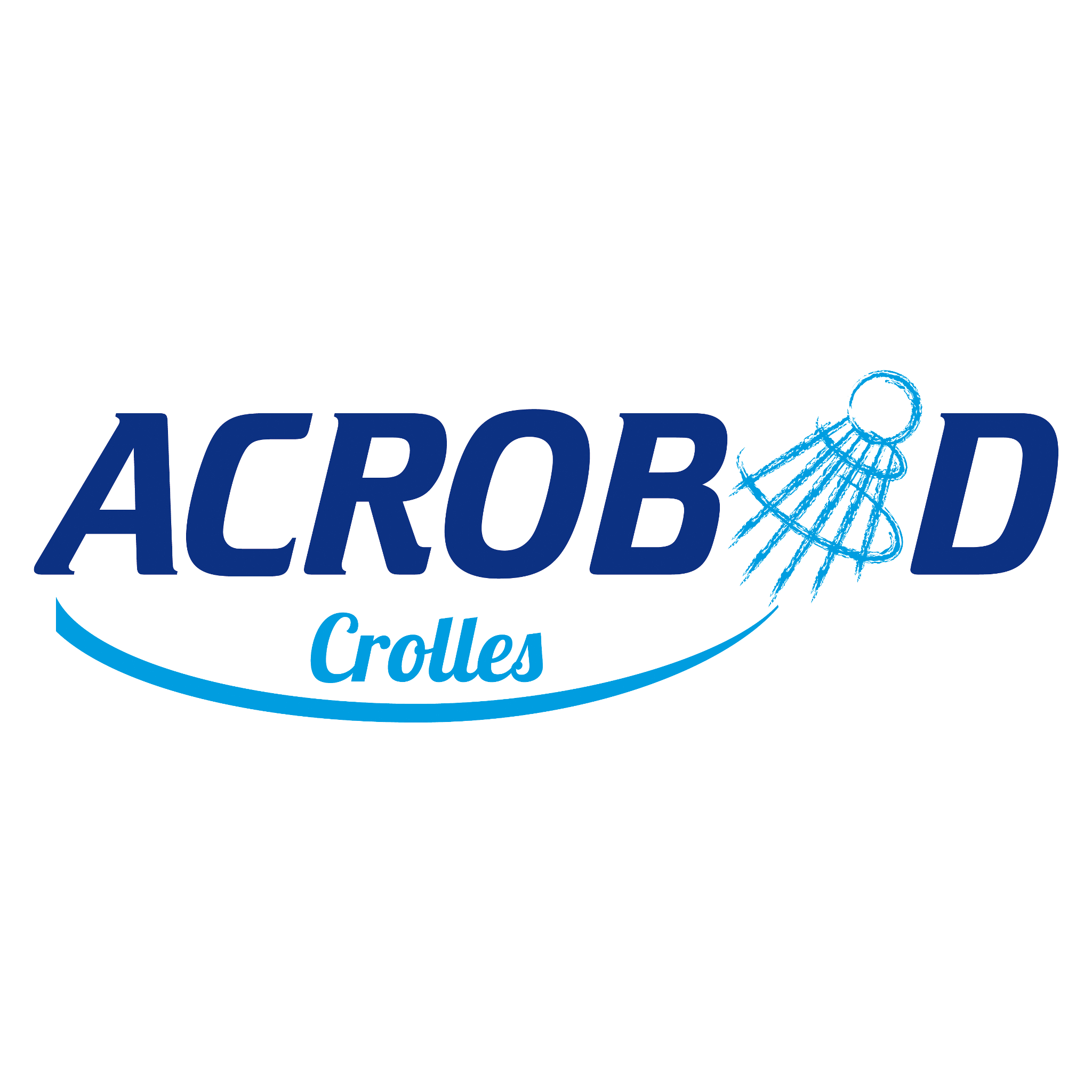 Logo Acrobad - Association Crolloise de Badminton